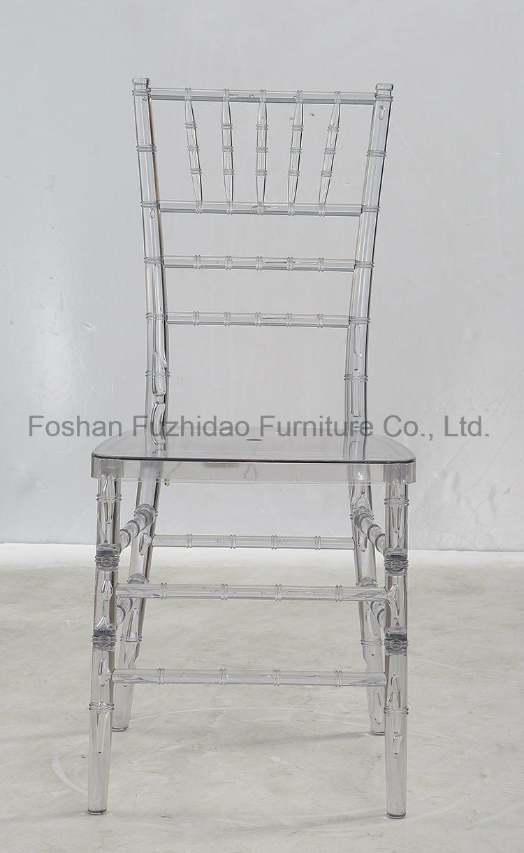 Chiavari Dining Furniture Clear Acrylic PC Wedding Chair (FD-981)