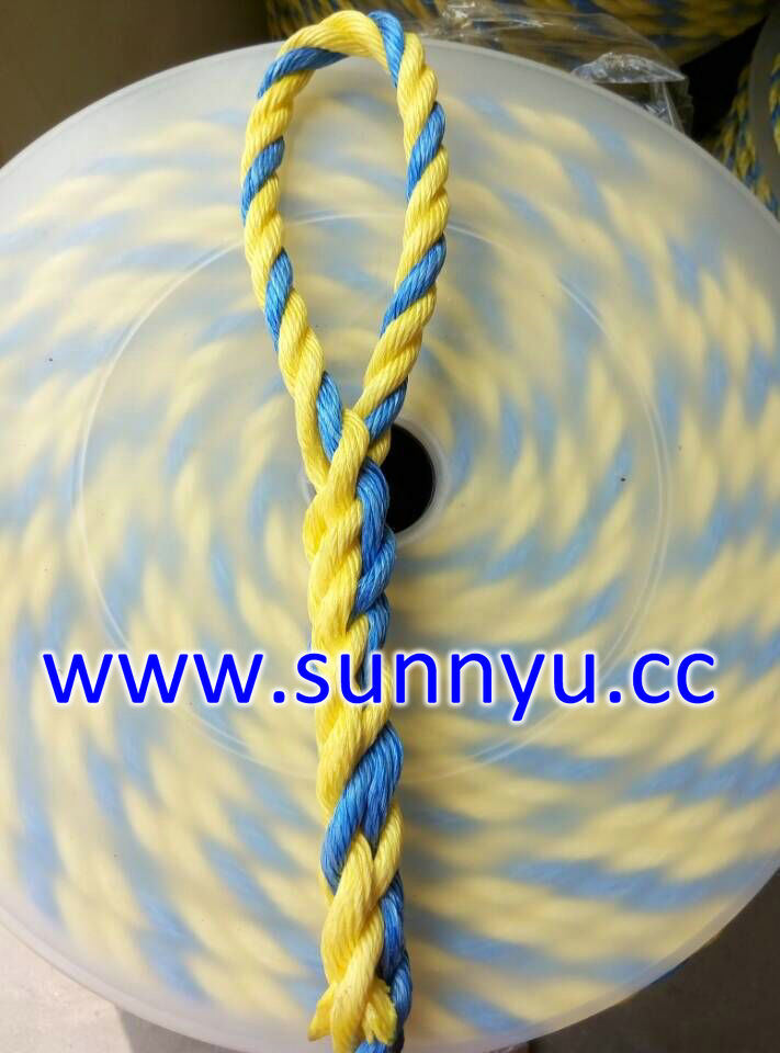 3 Strands PP Danline Rope PP Virgin Rope