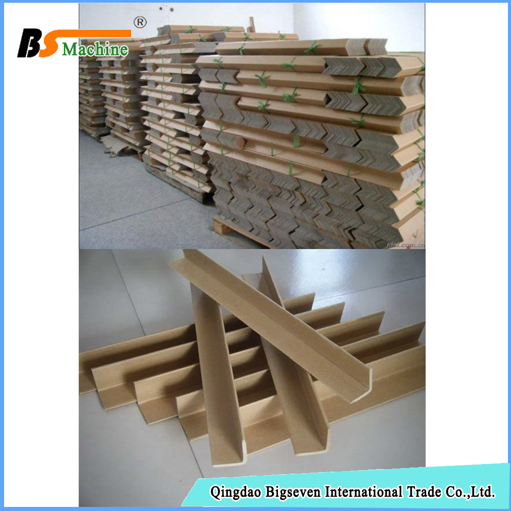 V Shape Paper Angle Edge Board Machine with Cutting Funcation