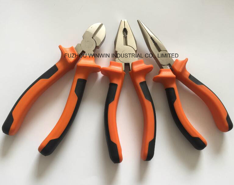 Industrial Grade European Type Combination Plier (WW-PL01A)