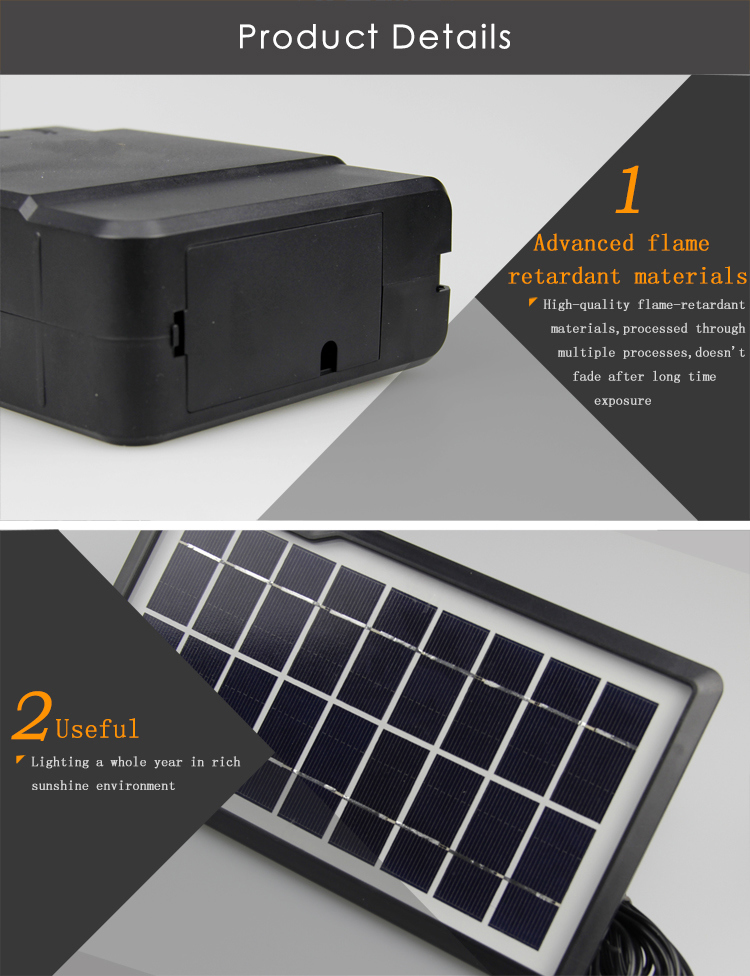 Solar Power Lighting Kit