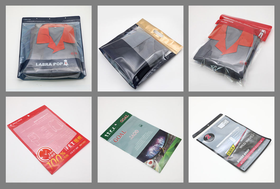 Plastic Sealed Printed Food Bags Boiled