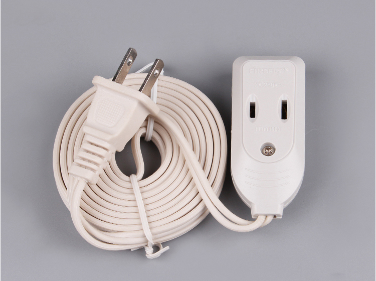 Three Gang ABS Cover Convenience Outlet with Three Meter Wire