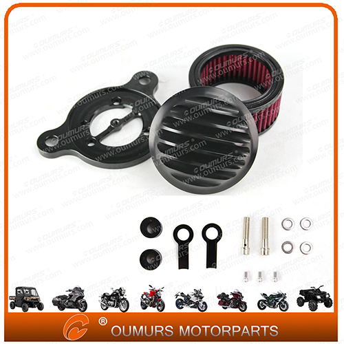 Motorcycle Spare Part Air Cleaner Intake Filter System for Harley