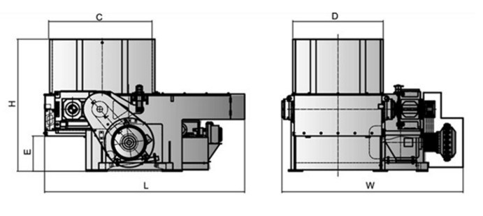 Plastic Shredder-Wt48 Series of Recycling Machine for Hard Plastic with Ce