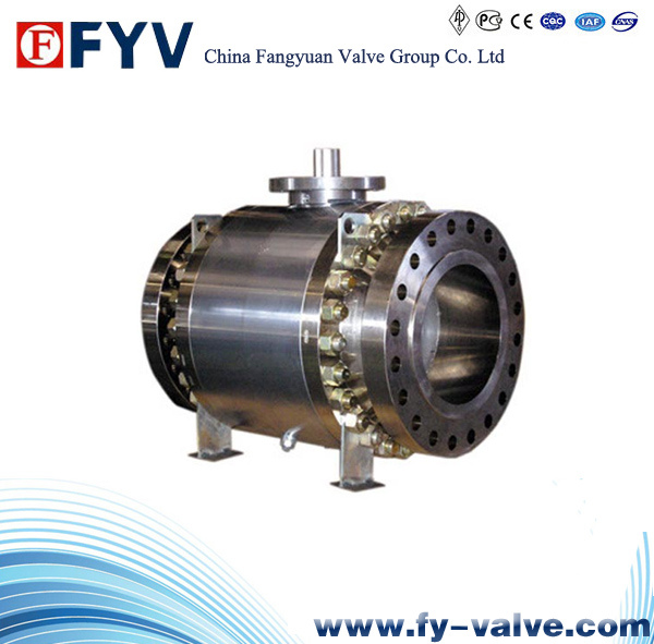 Stainless Steel 3 PC Trunnion Mounted Ball Valve