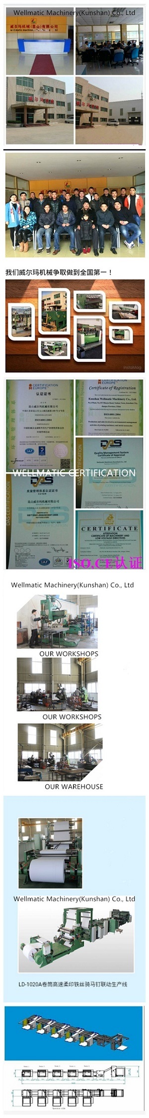 (liandong) Fully Automatic Wire Stapled Exercise Book Making Machine (LD-1020SFD)