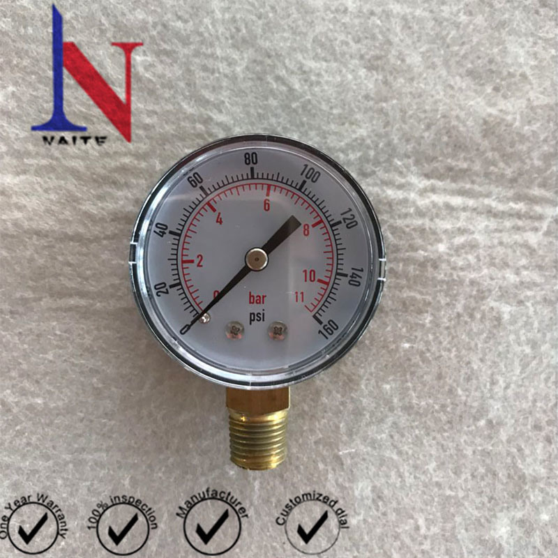 Wholesale Vibration Proof Glycerin Hydraulic Pressure Gauge for Pump