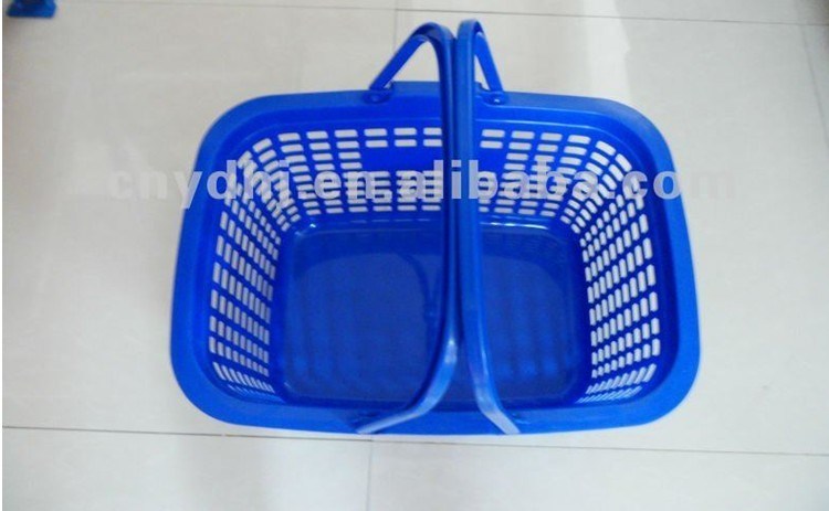 Stacking Hand Shopping Plastic Shop Basket