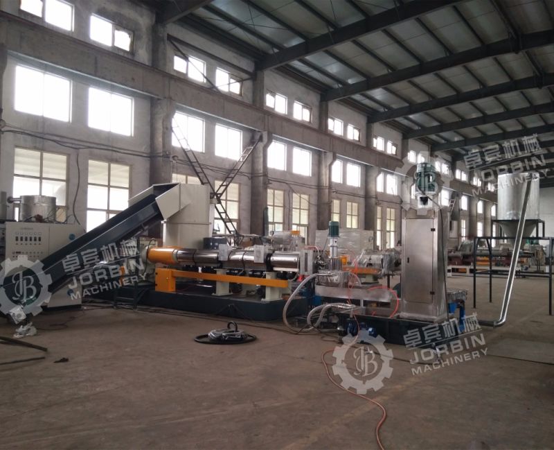 Single Screw Extruder Film Recycling Pelletizing Line