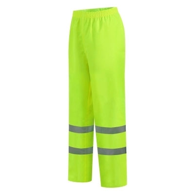 High Visibility 3m Rain Coat with 300d Oxford Fabric