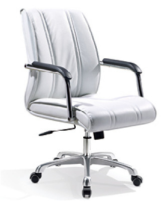 White Modern Furniture Reception Lounge Arms Home Office Chairs