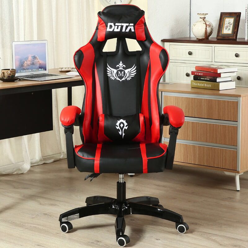 PU Leather Fashion Racing Chair Comfortable Computer Gaming Chair