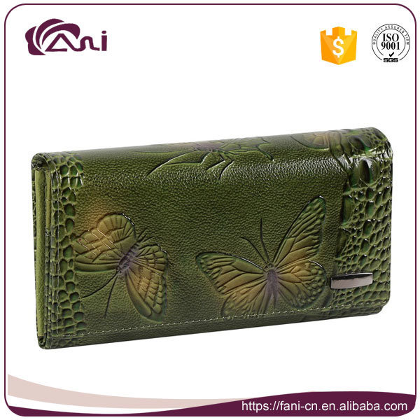Fani Green Color Multipurpose Fashion Women Purse Wallet for Ladies