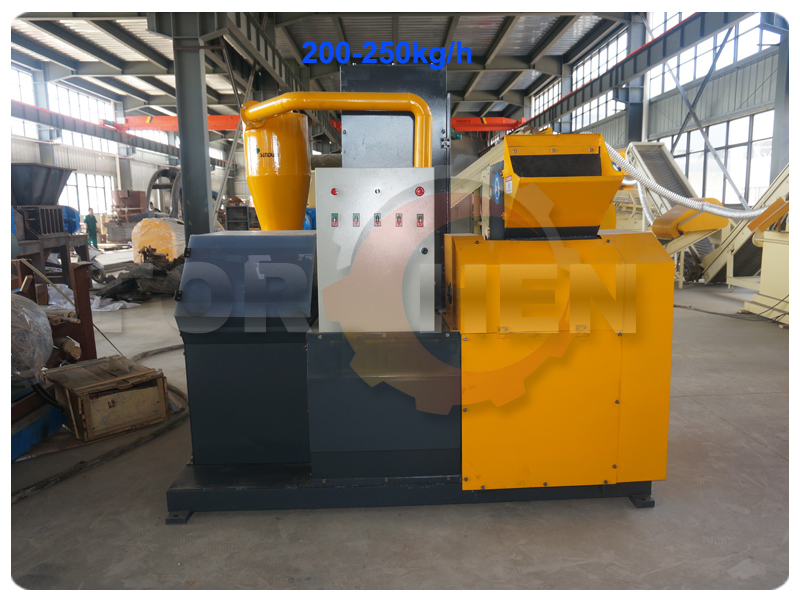 High Purity Aluminum Copper Cable Wire Recycling Machine