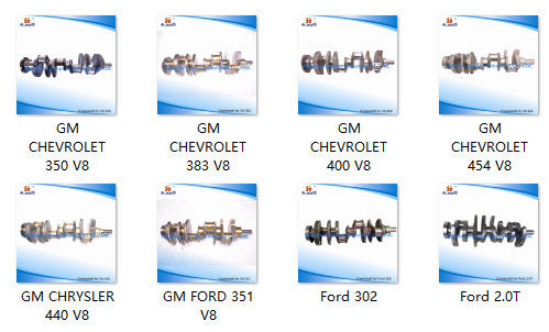 Auto Parts Crankshaft for GM Ford 302 Series 350-400/351/427/454/P500 Type