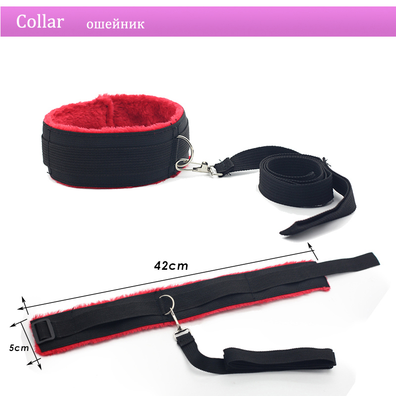 Sex Toys Handcuff and Whip Female Collar Love Sex Intimate Sex Products for Couples