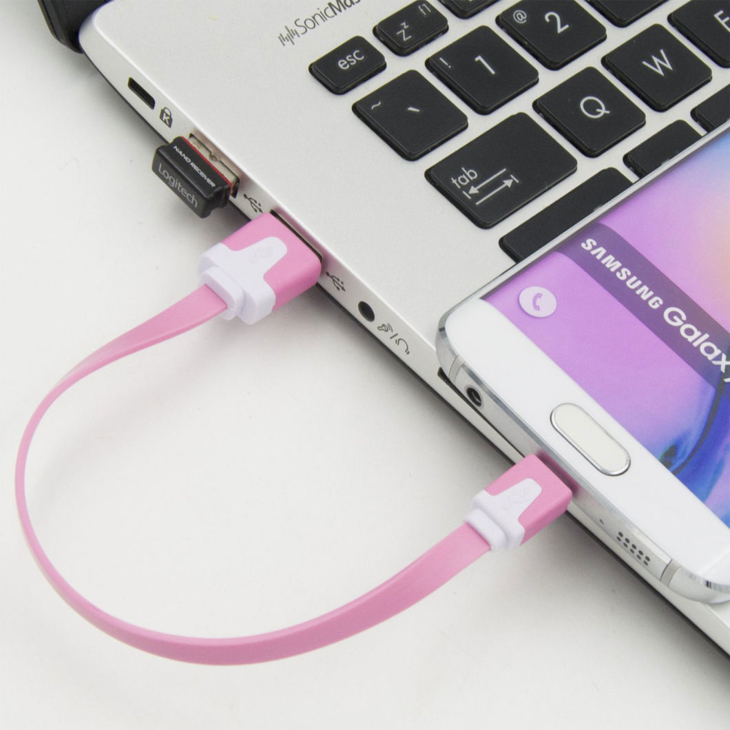 Colorful Mini USB Cable for Sanmsung S4 S3 S2 and Many Digital Cameras