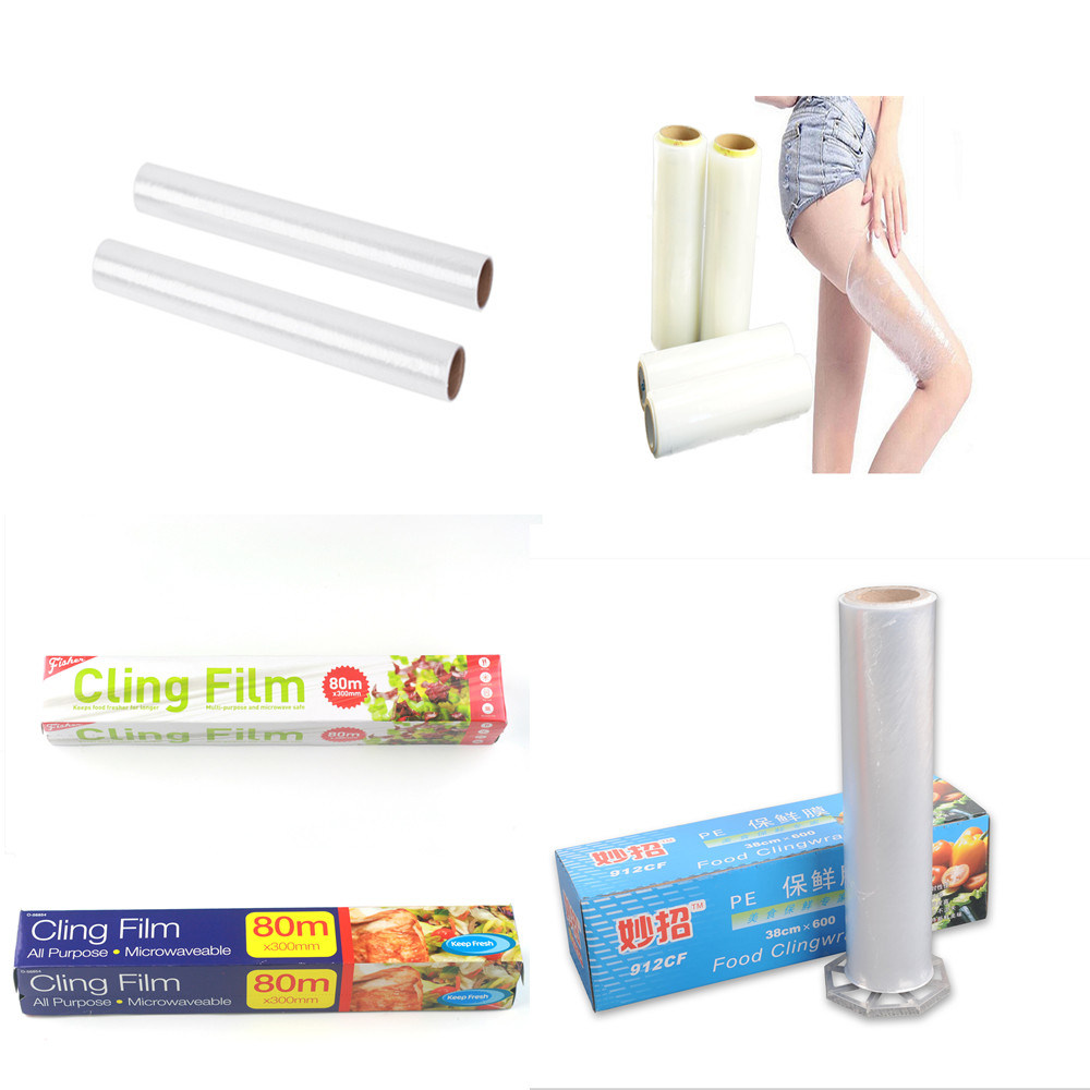 Stretch Film Type for Food Wrapping PE Cling Film