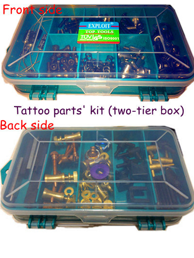 Two-Tier Tattoo Machine Repair Parts Kit