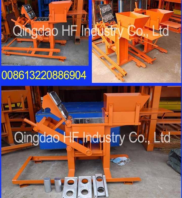 Very Small Machines in China Qmr2-40 Interlocking Compressed Earth Brick Block Making Machine Equipment for Brick Factory