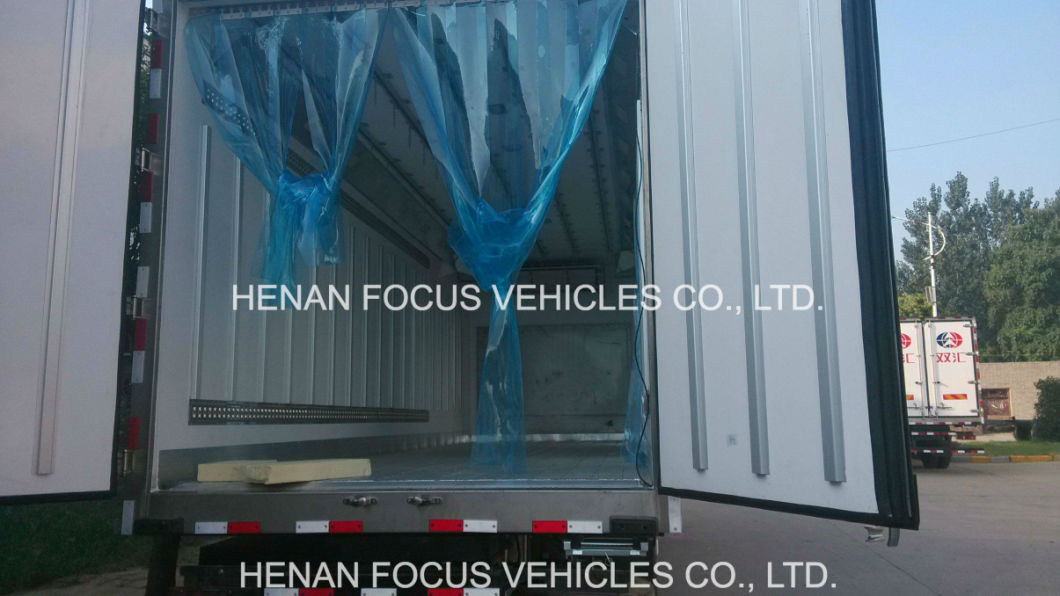 China Maker Dongfeng Cold Van Freezer Vehicle Refrigerator Truck