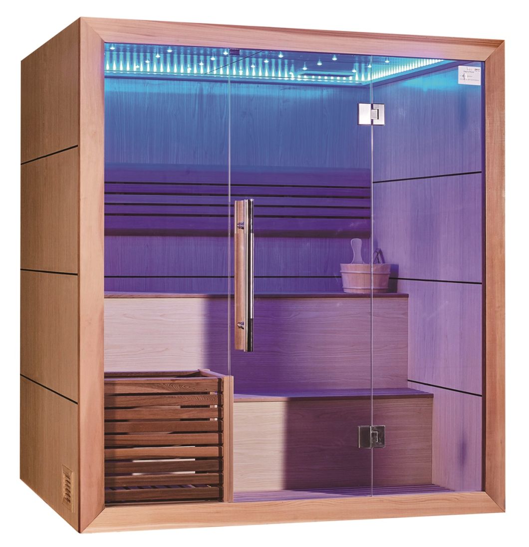 Monalisa Deluxe Small Size LED Light Sauna Room (M-6054)