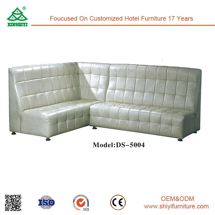 Customized Leather Living Room Corner Combination Sofa/ Hotel Leather Sectional Sofa for Sale