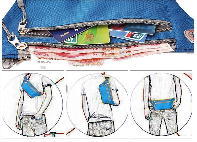 Wb002 Fashionable Leisure Multi-Function Waist Bag for Outdoor Sport