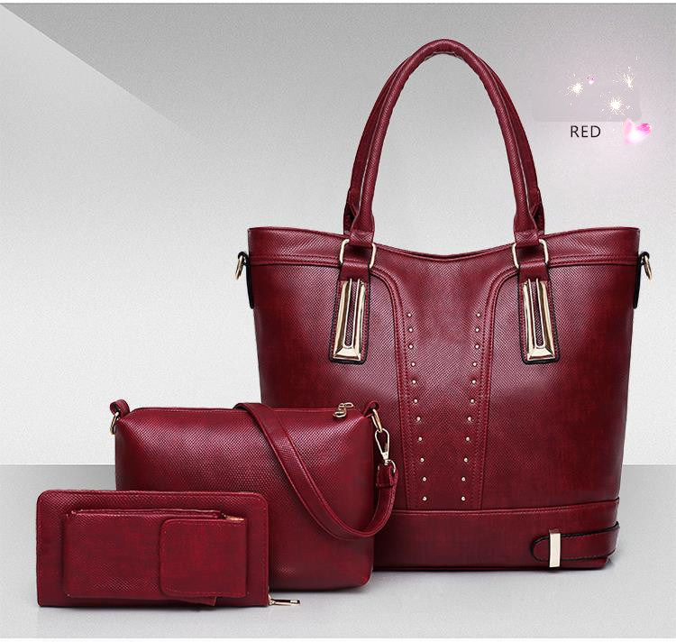 Fashion Designer PU Leather Shoulder Lady Bag Women Handbag