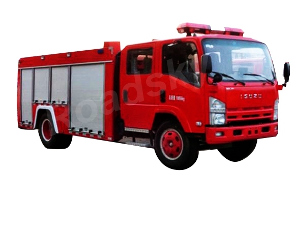 Specialized Vehicle Water Foam Fire Fighting Engine Truck