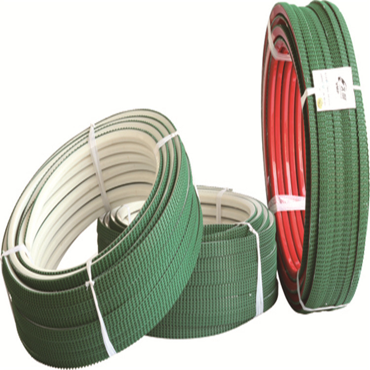 Transmission Polyurethane V Belt Top Green PVC