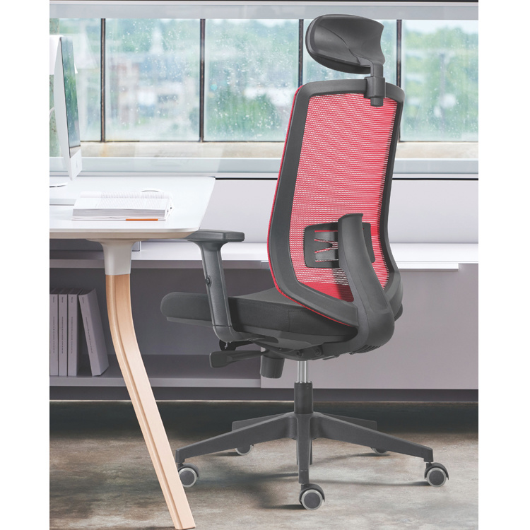 High Back Mesh Back Ergonomic Task Chair for Office Staff Table