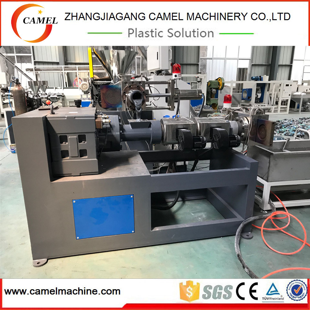 Twin Screw Extruder Pelletizing Machine for Plastic Film Recycling