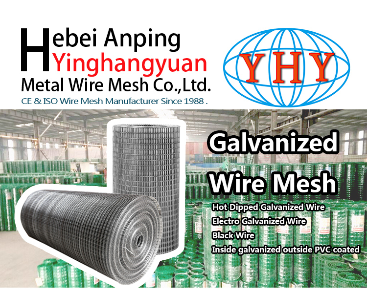 1/2''x1/2''carbon Steel Galvanized Welded Wire Mesh