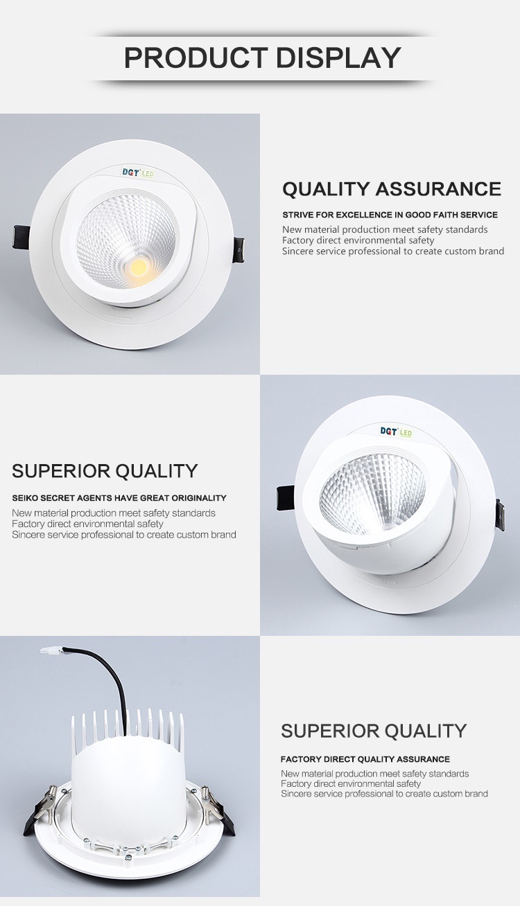 Hot Design LED COB Adjustable Downlight Spotlight