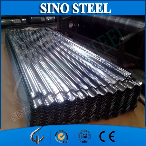 Dx51d Full Hard Z80 Galvanized Corrugated Metal Steel Sheet 0.28*800mm