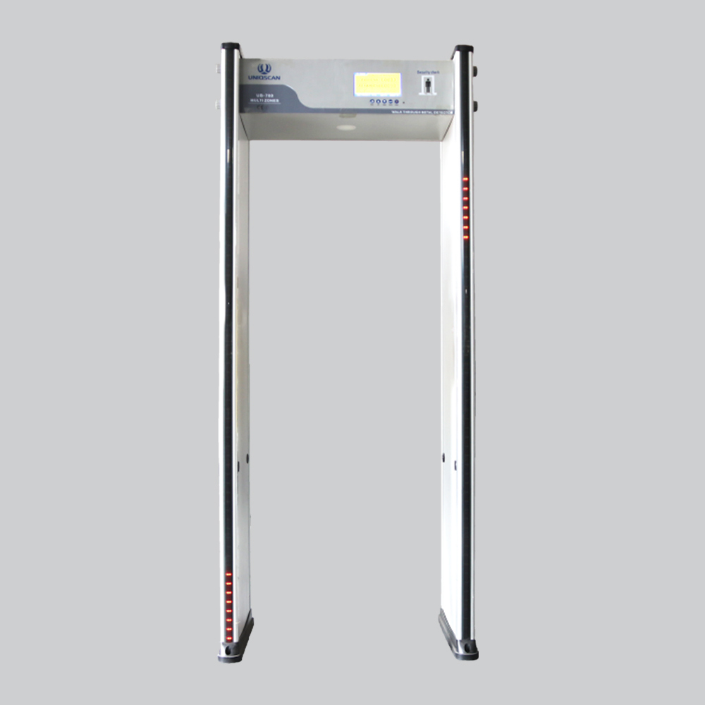 18 Multi Zone Metal Detector with 5.7 Inch LCD Screen for Airport, Metro and Bar etc.