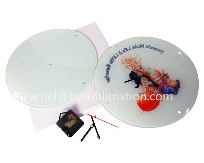 Glass Round Photo Frame for Wholesale