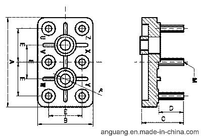 High Quality Insulation Material Screw Terminal Block for Electrical Motor