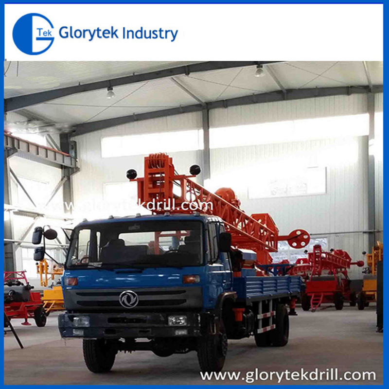 China 350m Used Truck Mounted Water Well Drilling Rig