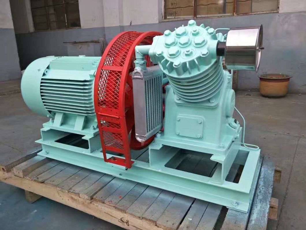 Medium Pressure Double Stage Air Compressor for Vessels