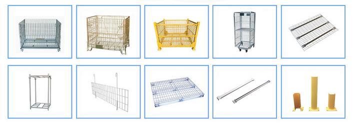 Galvanized Heavy Duty Wire Mesh Decking Storage Rack