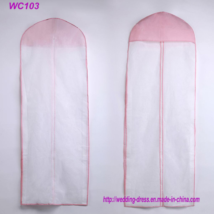 Stand Evening Dress Cover Folding Garment Bag