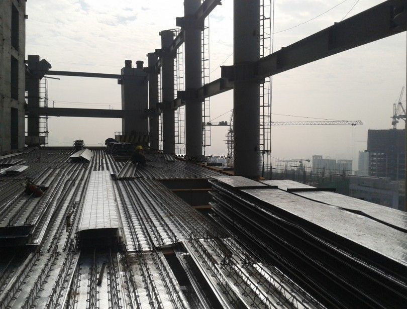 Reinforcement Steel Truss Decking Sheet for Tall Office Building Projects