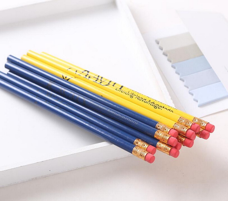 Wholesale Custom Print Pencil Hb Wooden with Logo in 2018