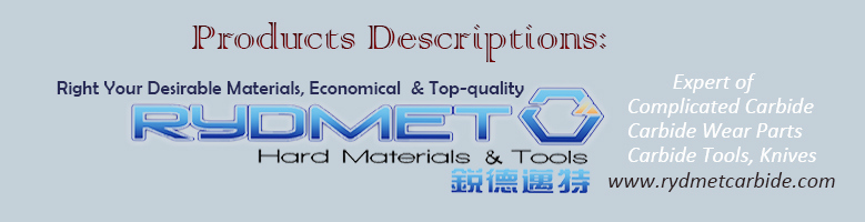 High Quality Carbide Slitting Knives Razor Blades Shear Cutting Industrial Knives