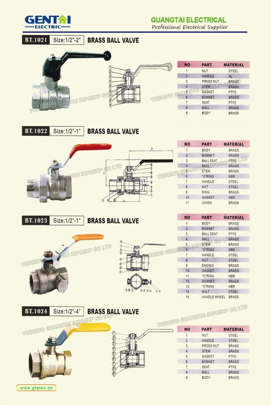 Lead Free Brass Ball Valve