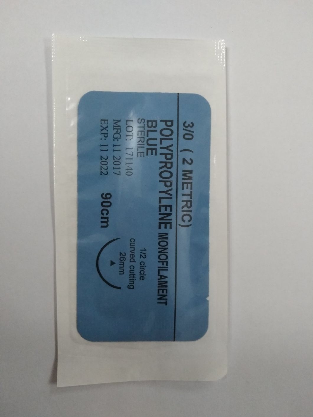 Surgical Suture Polypropylene Mono