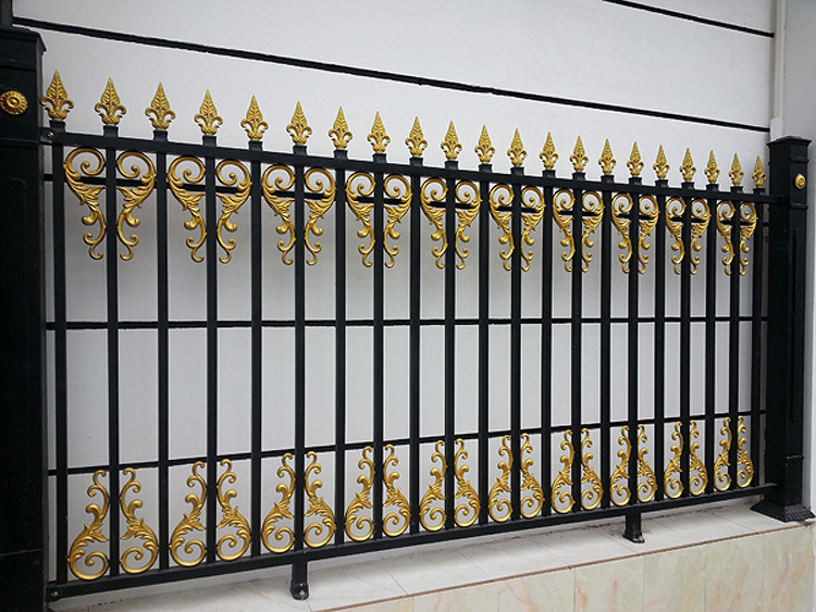 Ornamental Galvanized Steel and Aluminium Fence